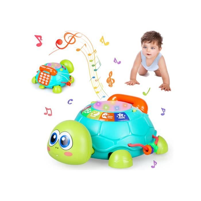 Table d'activité Tambour Bébé Jouet Musical avec Lumières Jeux Éducatifs  Cadeau pour Bébé Garçon Fille 18 Mois 1 an 2 3 Ans - Cdiscount Jeux - Jouets