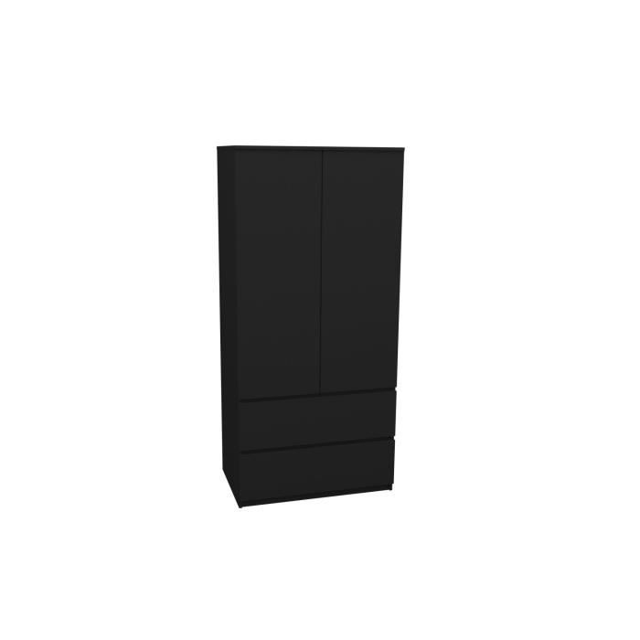 Lugo Armoire Chambre Bureau 180x85x55 Cm Penderie