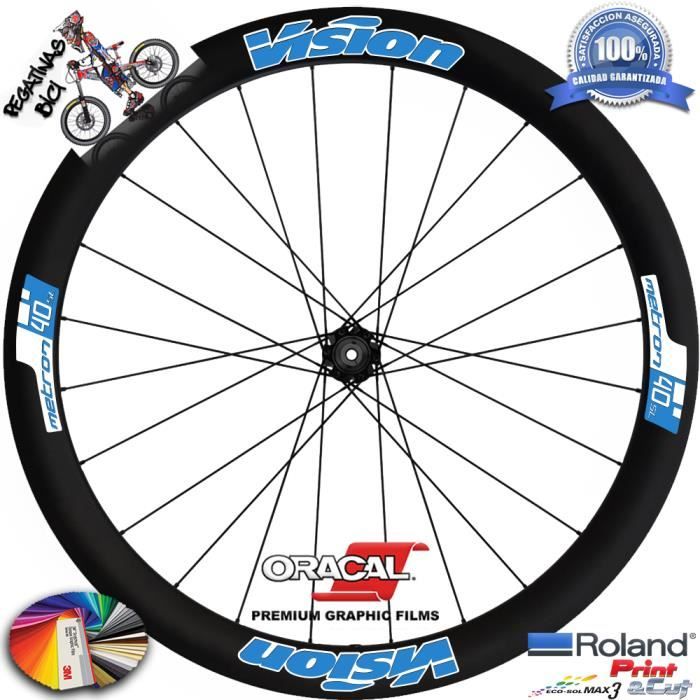 DECALS AUTOCOLLANTS PNEU DE VÉLO VISION METRON 40 WH88