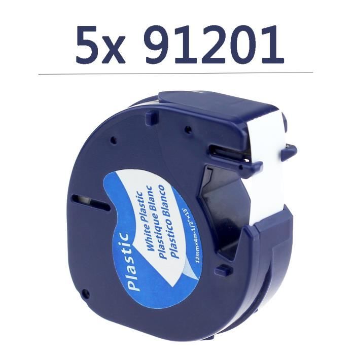 Sac Rangement étiqueteuse Portative DYMO LetraTag LT-100H Plus étiqueteuse Clavier ABC écran Large 2 Cassettes Ruban 1 Support Mural - La Poste Housse Rigide étiqueteuse Portative Dymo