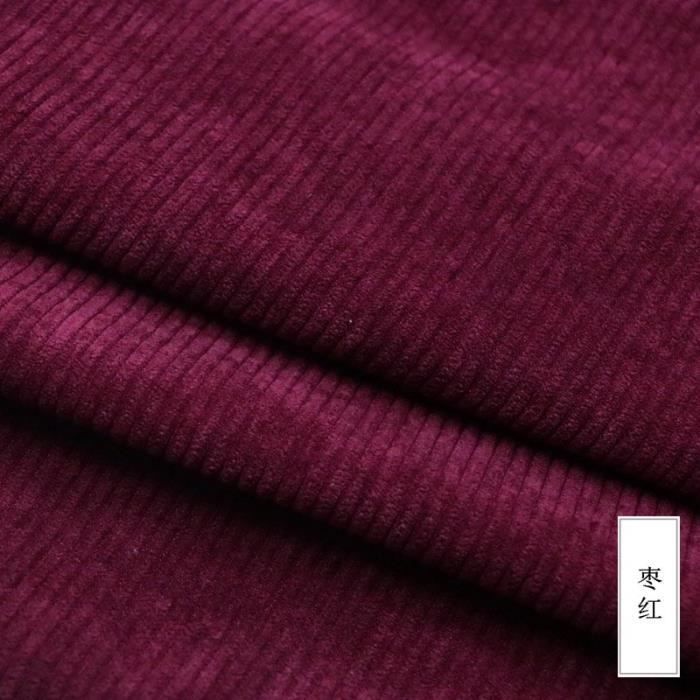 petit motif floral pour vêtements et tissus d/'ameublement au mètre couleur : 2# Tissu en velours côtelé doux pour la peau en polyester et élasthanne