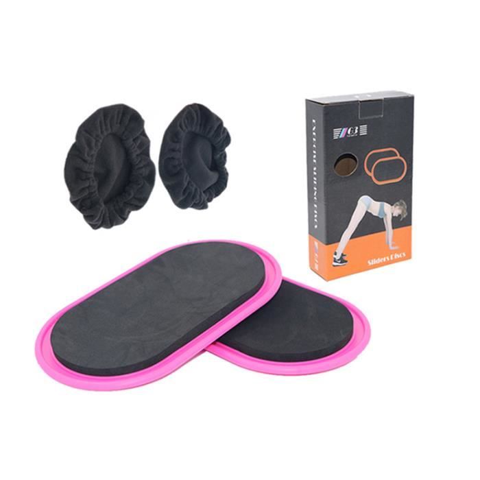 Violet - Disques coulissants pour exercices de Fitness, plaque
