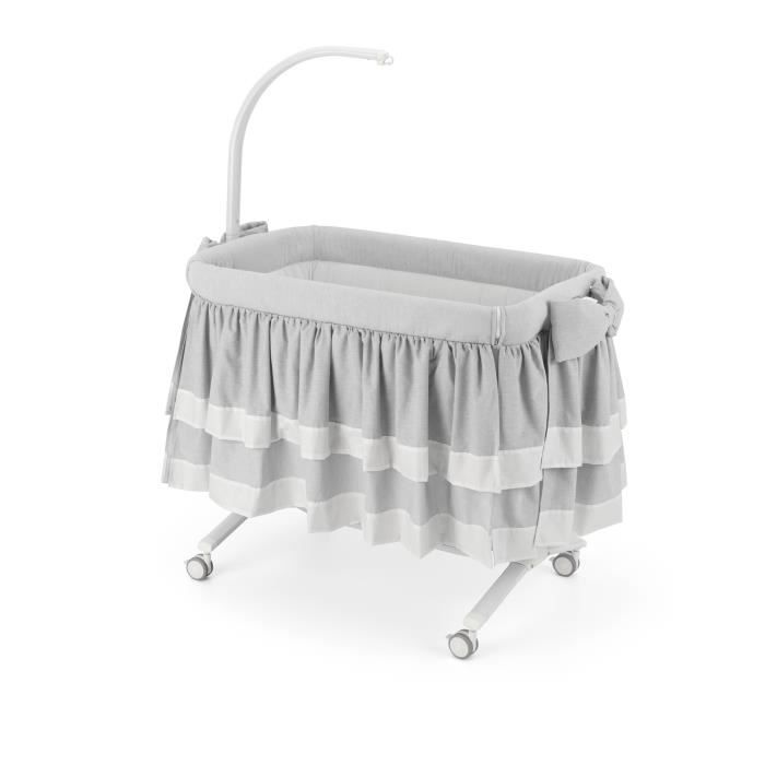Cam Berceau Cullami Balze Art 925 C151 Gris Chambray Cdiscount Puericulture Eveil Bebe