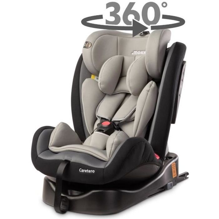 Siège auto bébé pivotant Aviator SPS ISOFIX groupe 0+/1/2/3 (0-36kg) 2023 -  Gris clair - Kiabi - 199.99€