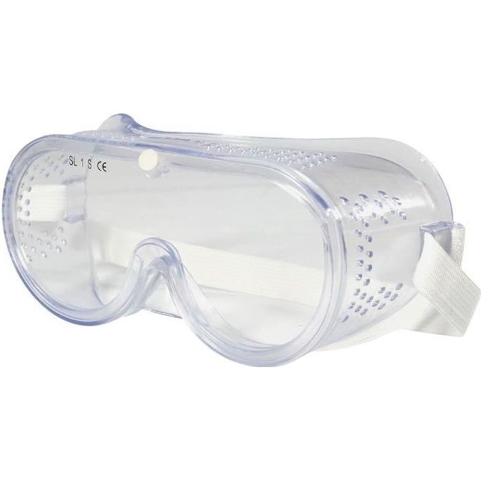 Lunettes de protection OSE Monobloc Blanc Travaux de