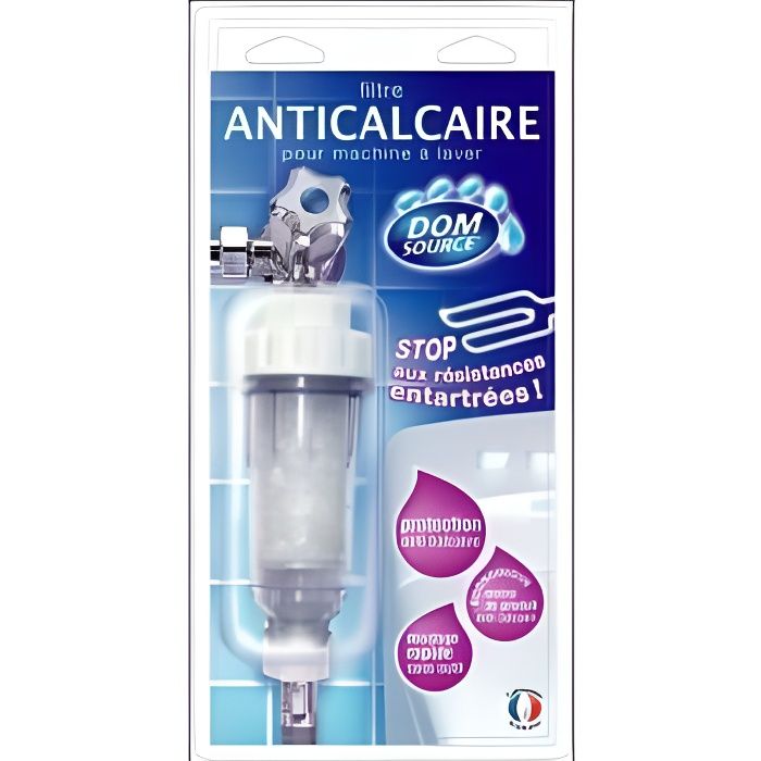 R/éutilisable Lavelinge Polyphosphate Adoucisseur Anticalcaire Filtre Eau