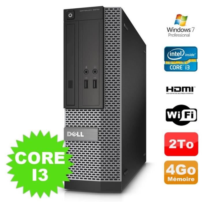 Acheter PC DELL Optiplex 3010 SFF Intel I3-2120 DVD 4Go 2000Go HDMI Wifi W7 Reconditionné - 139,00 € PC DELL Optiplex 3010 SFF Intel I3-2120 DVD 4Go 2000Go HDMI Wifi W7 Reconditionné - Dell reconditionné disponible sur Cdiscount Seconde Vie