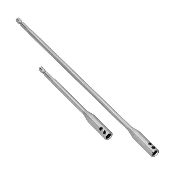 Tige Hexagonale De Connexion 1/4 Pouce – Rallonge De Foret 150 Ou 300mm, Acier Allié