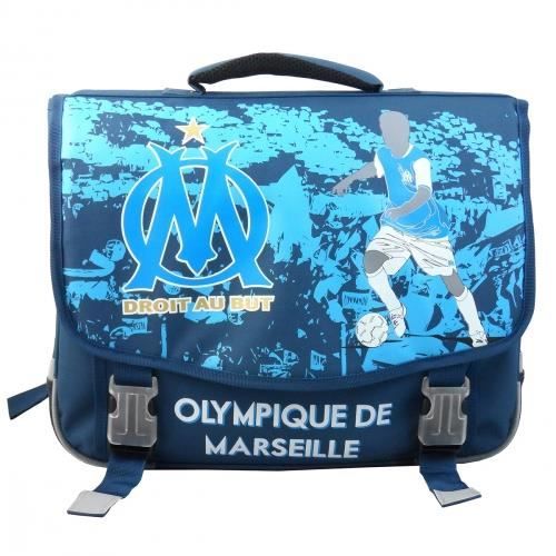 OM Cartable scolaire cole enfant gar on foot MARSEILLE Cdiscount