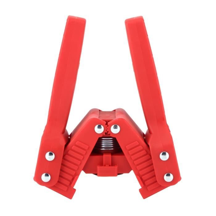 Willoghsa Capsuleuse Manuelle De Bouteilles - Sertisseur Couronne Pour Bière Maison, Brassage Amateur, Rouge Et Argent