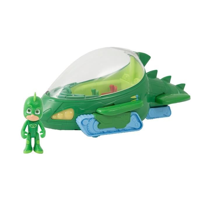 LES PYJAMASQUES Véhicule Deluxe + Figurine Gluglu - Cdiscount Jeux - Jouets