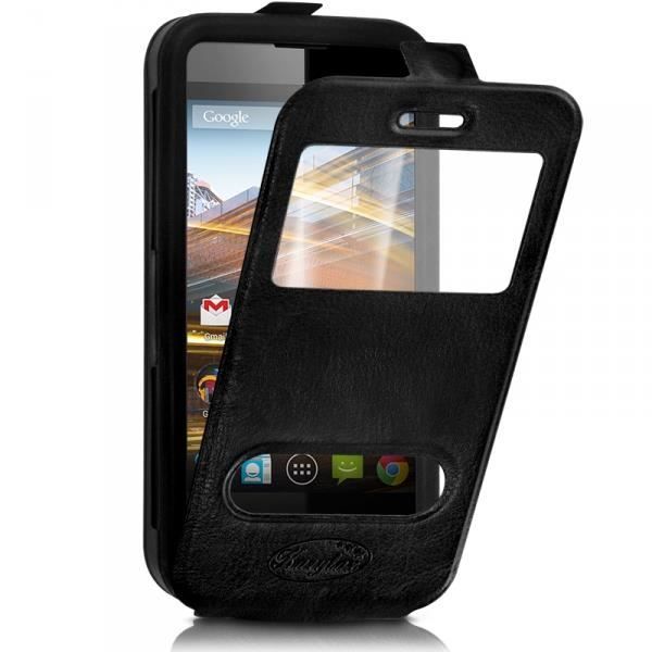 Housse étui Universel Taille S Pour Polaroid Pro A680 - Cuir écologique, Anti-choc, Ultra Slim