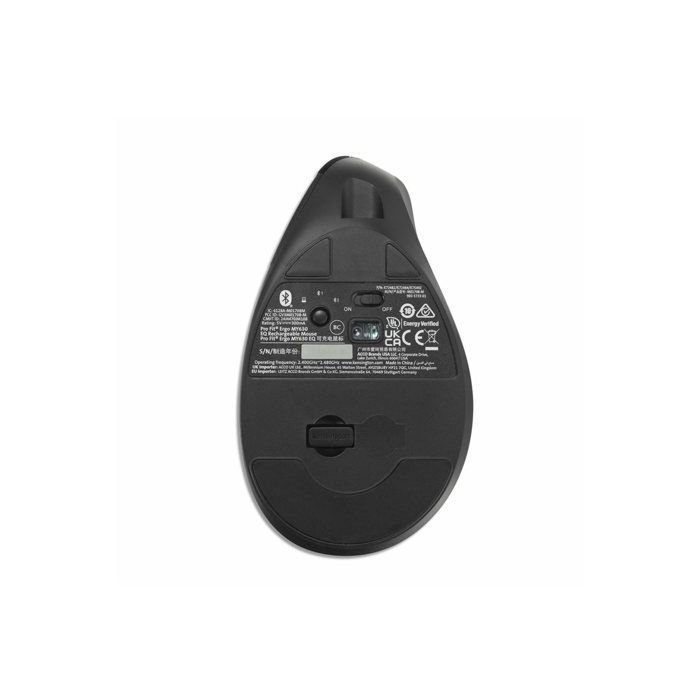 Souris Kensington Pro Fit Ergo MY630 EQ – Rechargeable, 2400 DPI, Bluetooth + RF - vue 7