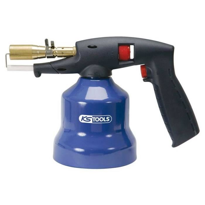 KS Tools 903.5905 - Chalumeau propane avec piezo, corps métallique