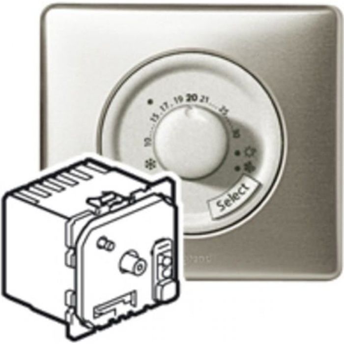 THERMOSTAT FIL PILOTE LEGRAND 067410 Cdiscount Bricolage