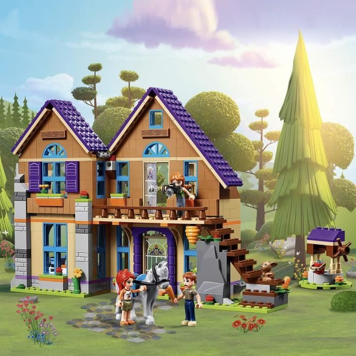 LEGO Friends - La maison de Mia - 41369 - Jeu de construction - Cdiscount  Jeux - Jouets