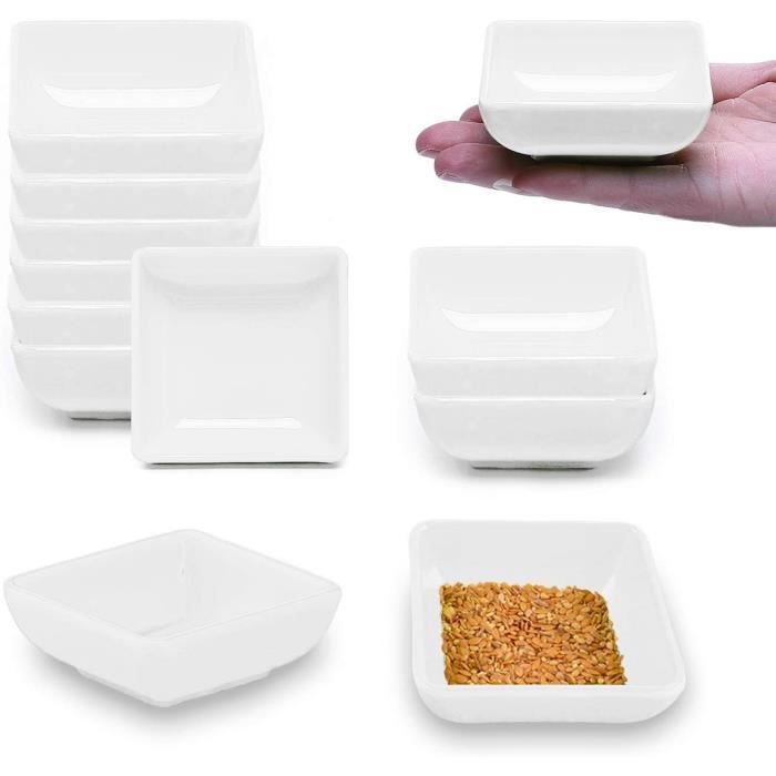 2 Coupelles à Sauce En Acier Inoxydable Forme Pomme - 10x9 Cm - Pour Condiments, Sauces, Apéritifs