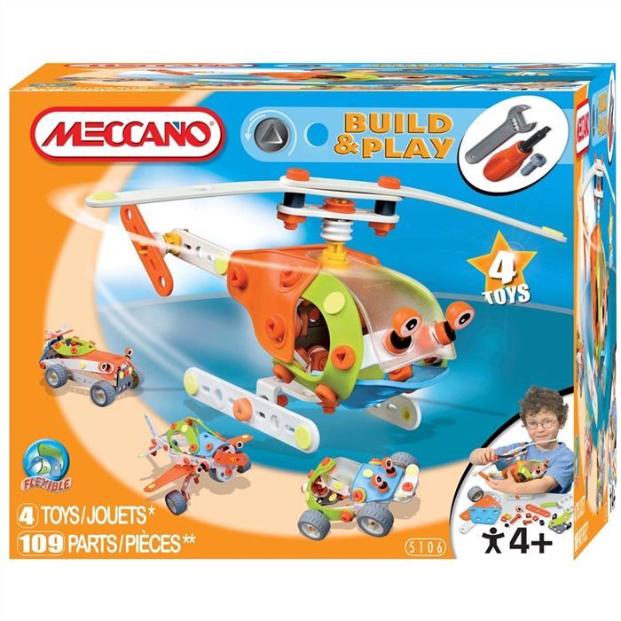 MECCANO Coffret Débutant Meccano Hélicopter - Cdiscount Jeux - Jouets