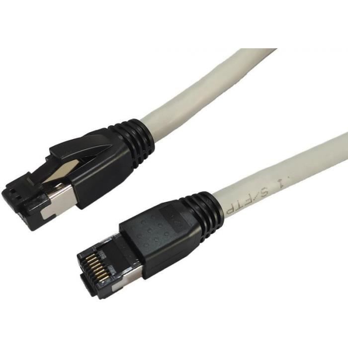 Micro Poly Rj45 Câble Patch - MICRO CONNECT - RJ-45 (M) - 1,0m - S/FTP - CAT 8,1 ...