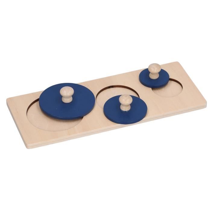 Jeu De Formes Géométriques En Bois LUCKDANO - Puzzle éducatif Pour Bébé 1-3 Ans