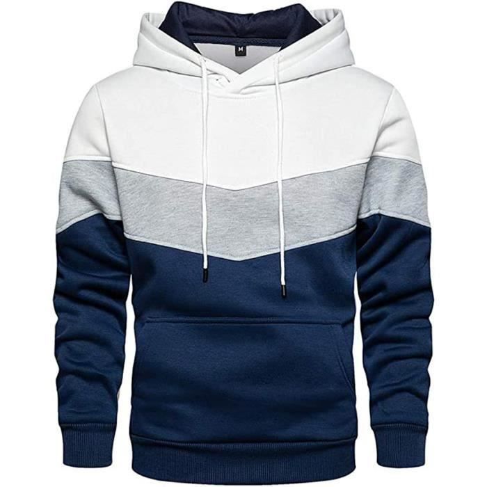 Sweat à Capuche Grande Taille - Homme, Coupe Oversize, Poche Kangourou, Décontracté