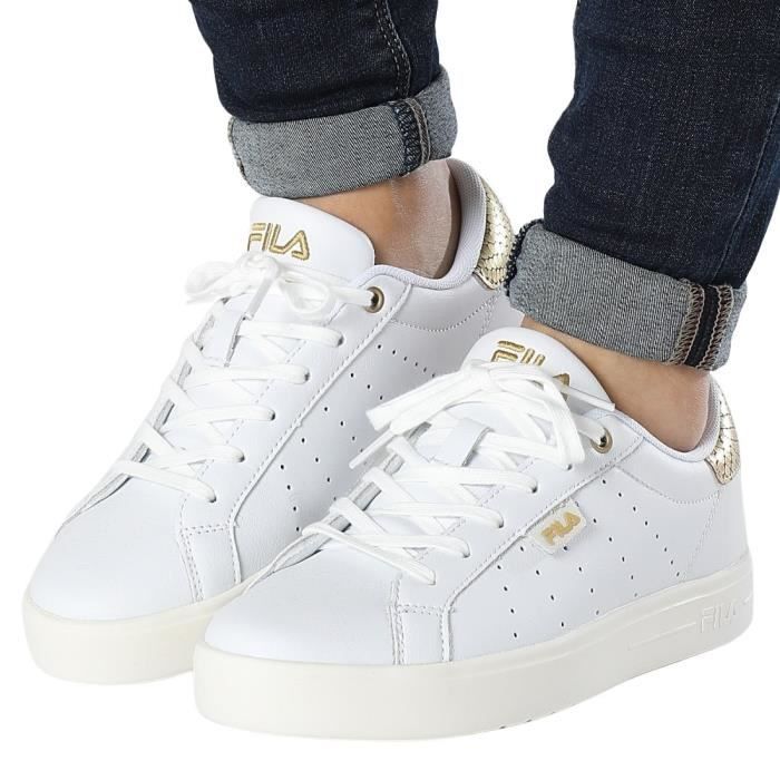 Sneakers Fila Blanche Femme Pas Cher Basket Femme Blanche Prix