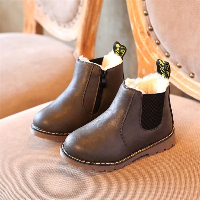 Bottines shop garcons hiver