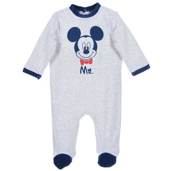 Mickey Mouse Pyjama Dors Bien Bébé Garçon 