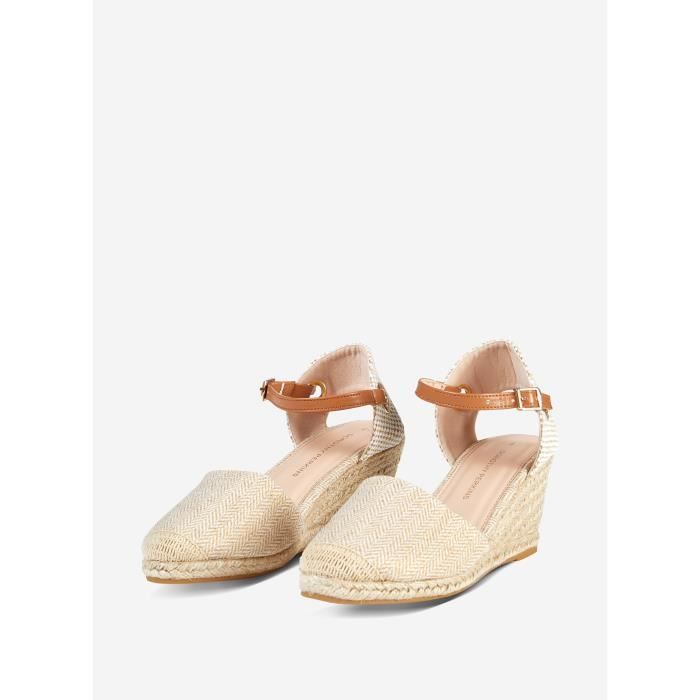 espadrilles rouges compensées