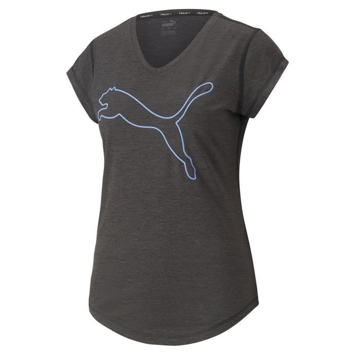 T Shirt De Sport - PUMA - Training Fitness - Femme - Noir