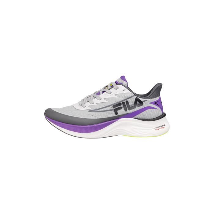 chaussures de running femme fila argon - gray violet/electric purple - 37