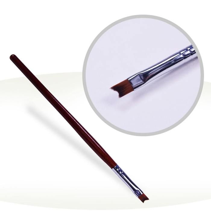 6 Pinceaux De Peinture – Largeur 1,6 Cm, Poignée Douce, Blanc – Lot De 12, Uxcell