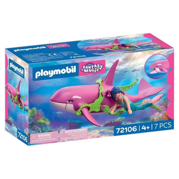 Playmobil Fantasy & Magic 72106 Orque et sirène - vue 10