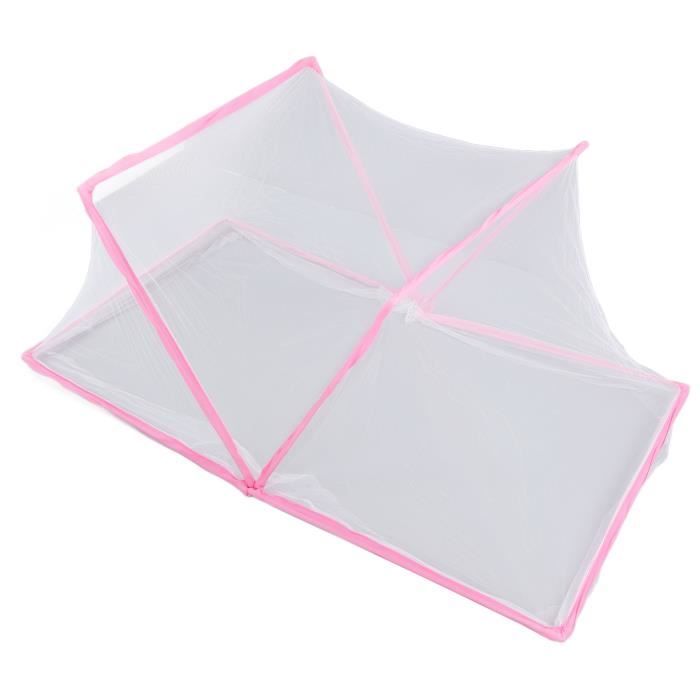 Moustiquaire Pop-Up, Tente Portable De Voyage à Double Porte ZippéE Filet De Lit, Facile à Moustiquaire Pop-Up, Tente Portable De Voyage à Double Porte ZippéE Filet De Lit, Facile à
