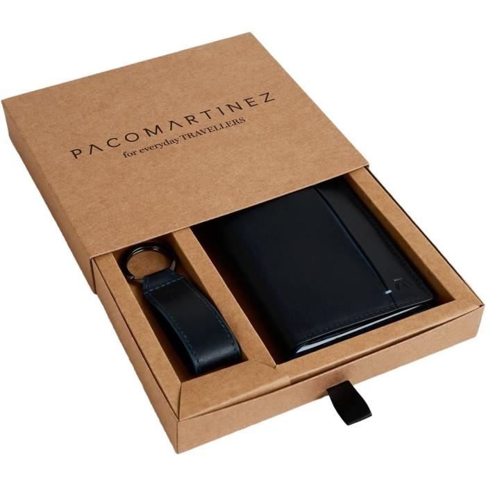 Pierre Cardin Coffret Cadeau Ensemble Ceinture Et Portefeuille En Cuir Véritable (NOIR 8808, 130), Noir 8808, 130, Classique