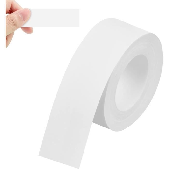 5 Rouleaux D'Étiquettes Autocollantes Thermiques 16mm X 4m - Pour Étiqueteuses L1, Q1, M1, Mandrins En Carton Écologiques