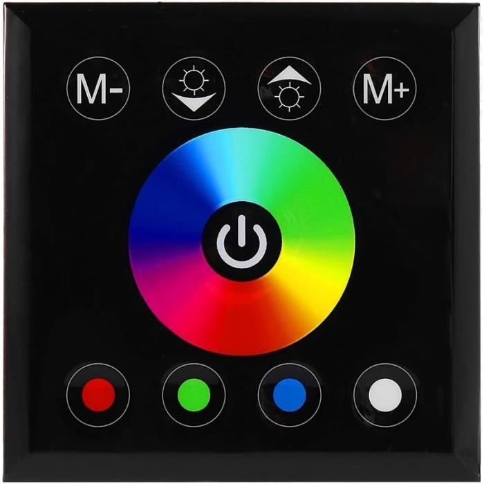Contrôleur Lumière Aquarium Avec écran LCD - Minuterie, Simulation Lever/coucher Soleil - 12-24V - 12