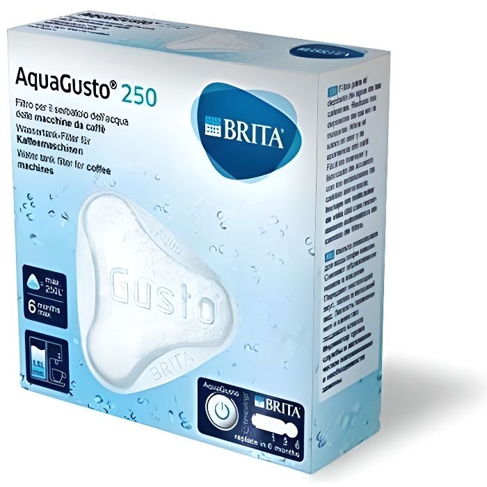BRITA Gusto 250 CU Filtre Réservoir d'eau pour Machines à café