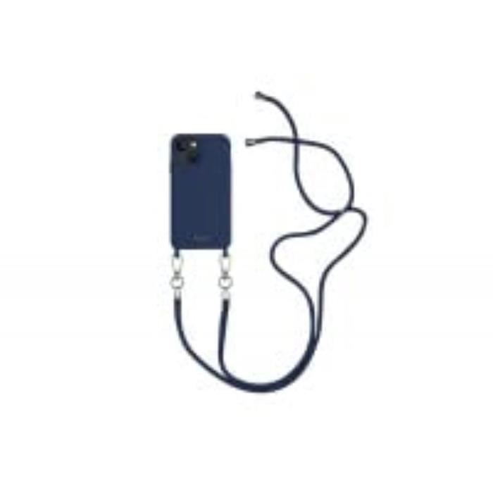 Coque pour téléphone - So Seven - Smoothie Cord Bleu - Matière Synthétique - Finition Lisse