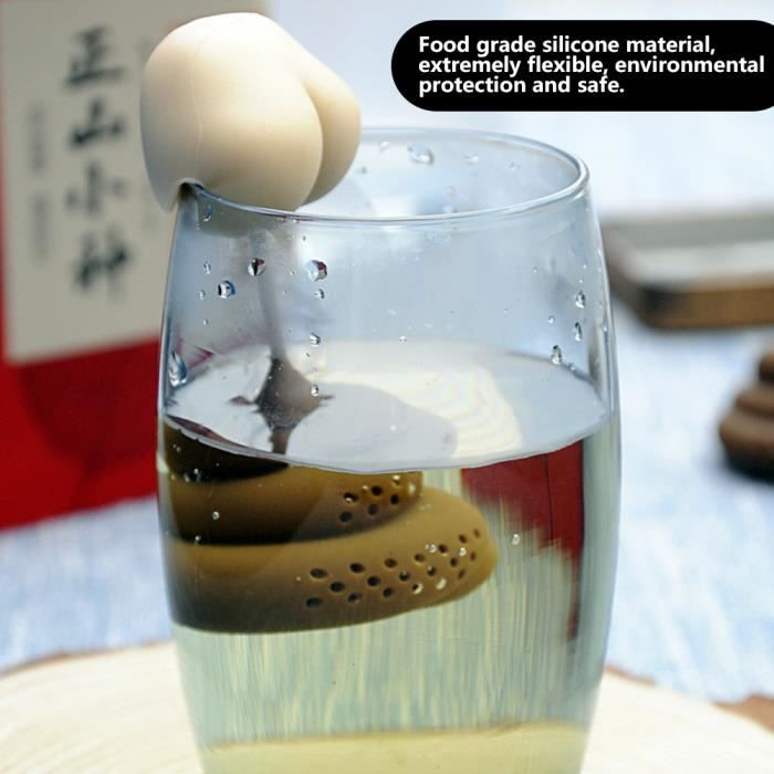 Infuseur à thé - SURENHAP - Silicone - Forme innovante - Résistant à la ...