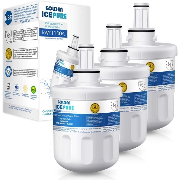 Filtre à Eau Réfrigérateur DA97-17376B – Haute Efficacité, Anti-fuite, Compatible Nombreuses Marques