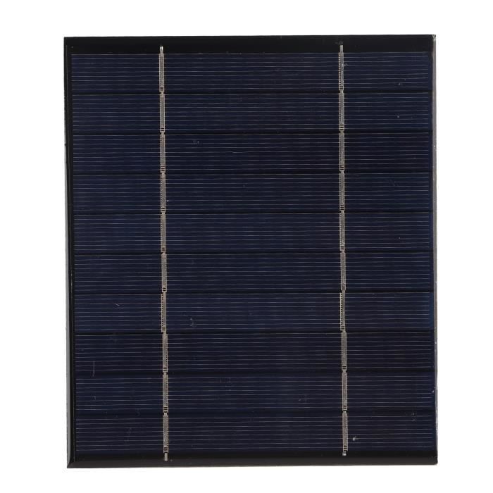 Panneau Solaire 5V 230mA 1.15W - 100.8x82.5mm - Pour Projets DIY Et Bricolage