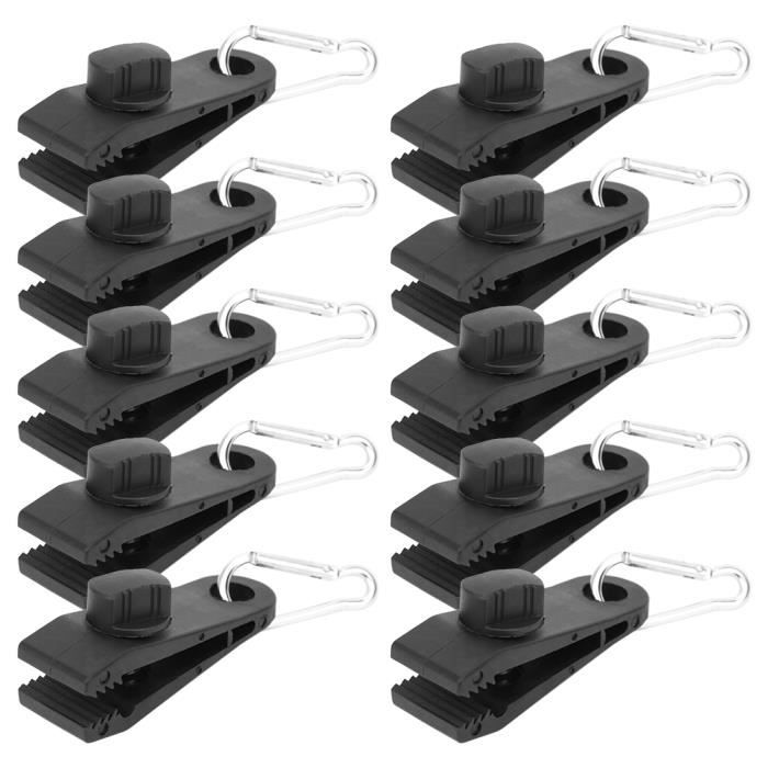 Support De Fixation Pour Pompe à Vélo - Clip De Cadre En Nylon, Couleur Noire, Poids 18g