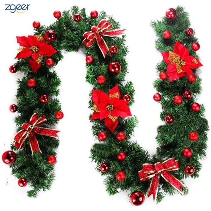 Decoration De Noel Guirlande Electrique Guirlande Lumineuse Imitation Sapin Decoration Noel 2 7 M Pour La Maison L Hotel Le Supermarche Le Bar Et Le Centre Commerc Cdiscount Maison