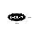 Badge De Volant De Voiture En Aluminium, Autocollant Pour Kia Sorento K2 K3 K5 Sportage Ceed Rio 3 4 Picanto-1