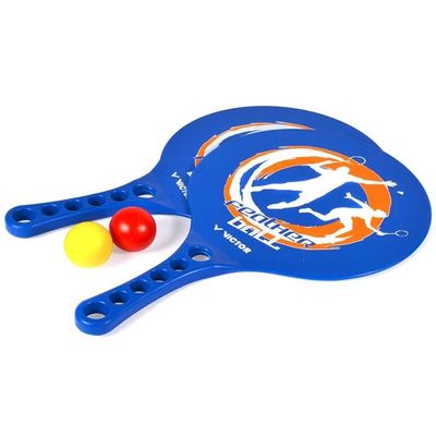 3 Balles Raquette De Plage Blue Sky - 3,5cm Multicolore - Jeu Enfant Dès 3 Ans