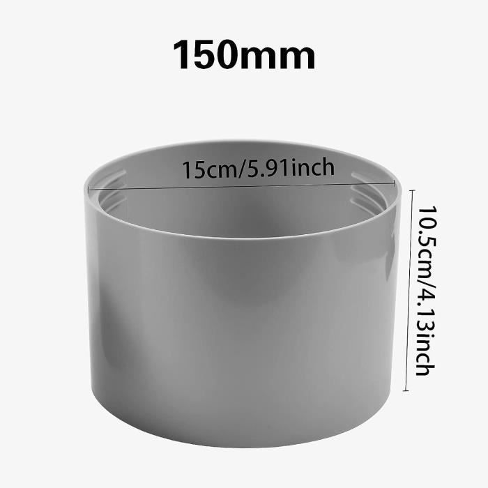 Adaptateur De Fenêtre Pour Tuyau Climatiseur Mobile - 130/150 Mm, ABS, étanchéité Améliorée, Installation Sans Outil - 6