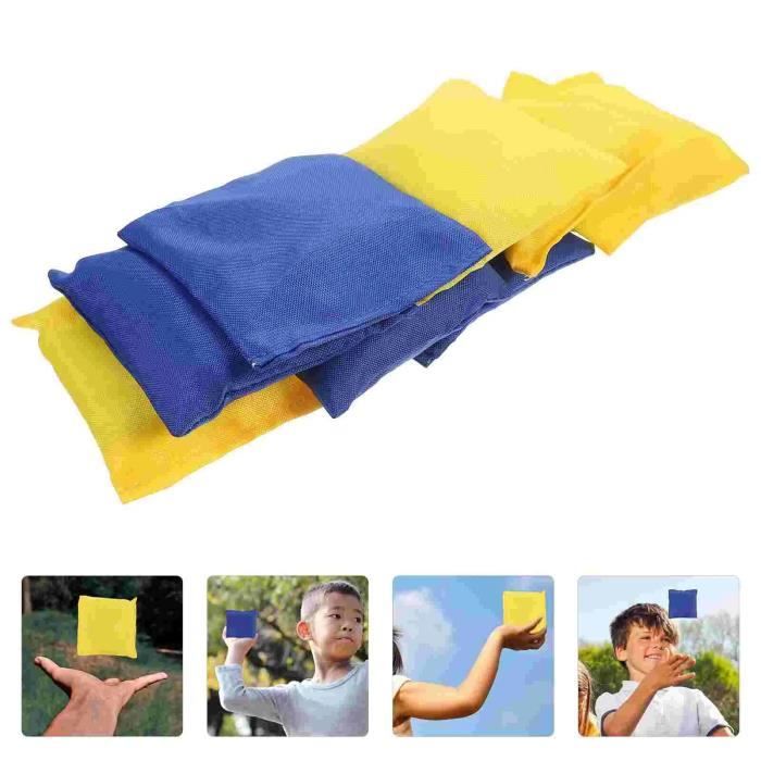 Lot de 8 sacs poires de cornhole pour tous les âges, jeu de cornhole Lot de 8 sacs poires de cornhole pour tous les âges, jeu de cornhole