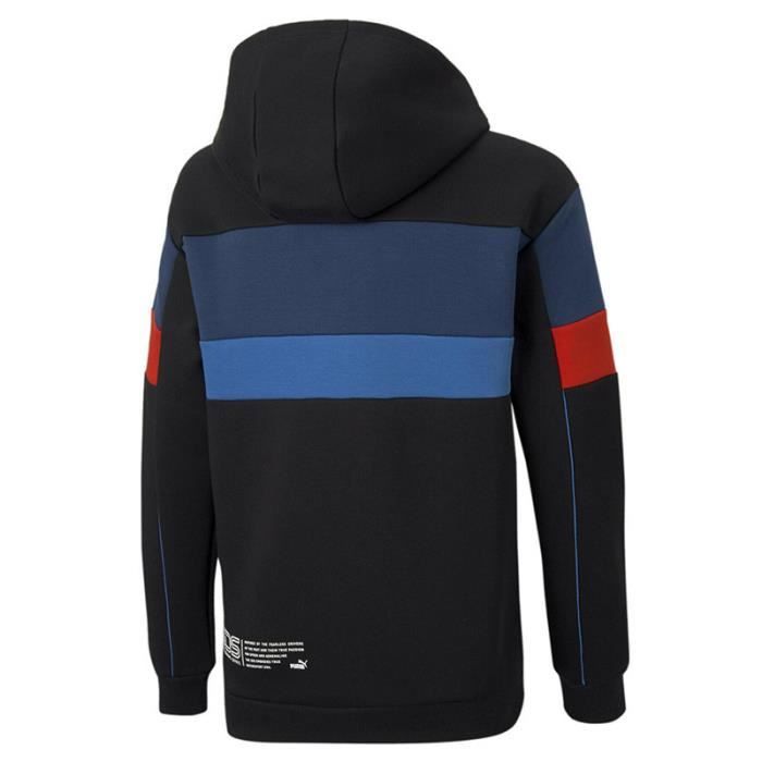 Veste de survêtement Puma BMW M Motorsport Softshell Junior - Réf.  535071-01. Couleur : Noir, Bleu, Rouge Noir - Cdiscount Prêt-à-Porter