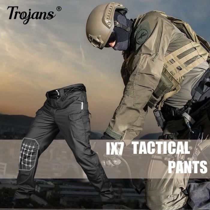 Tenue professionnelle Pantalon Cargo tactique IX9 pour homme vetement de Combat de l armee SWAT militaire IX7 Blue C6 Blanc Cdiscount Pret a Porter